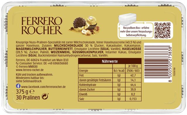 Ferrero Rocher T26+4 - 375g
