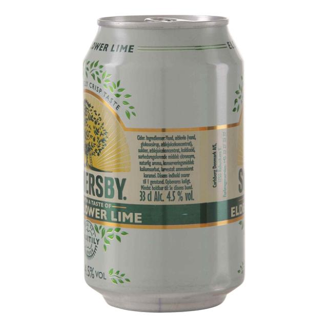 Somersby Elderflower & Lime 4,5% - 24x330ml Can