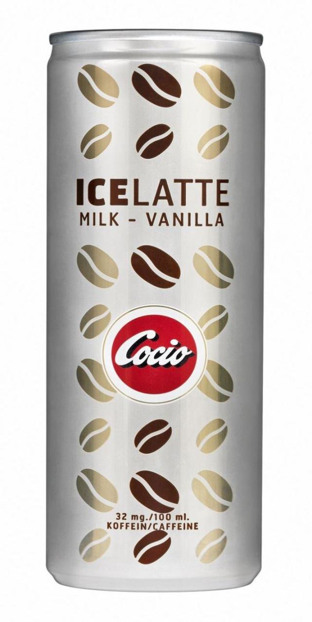 Cocio ICELATTE Milk - Vanilla 12x250ml Can