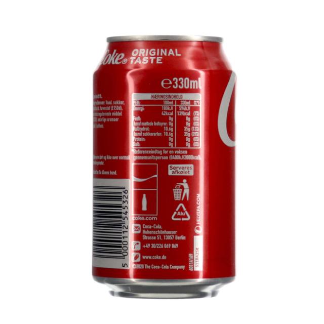Coca Cola 24x330ml Can CCEP