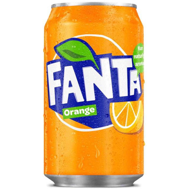 Fanta Orange 24x330ml Can CCEP