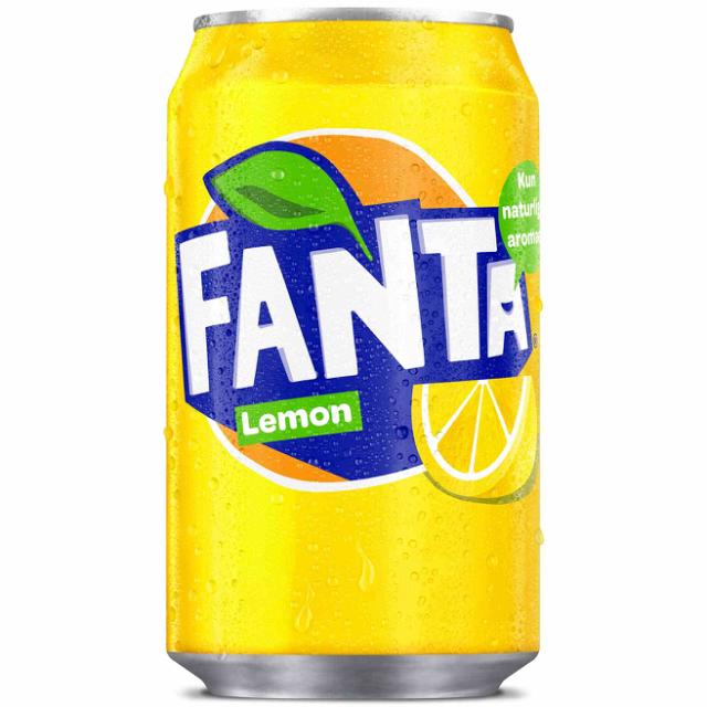 Fanta Lemon 24x330ml Can CCEP
