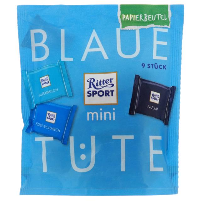 Ritter Sport Mini Blaue Tüte 150g