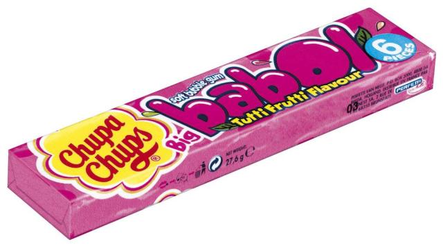 Chupa Chups Big Babol Gum Tutti Frutti 1 pcs 27,6g
