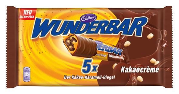Cadbury Wunderbar Kakaocrème 5-pack 185g