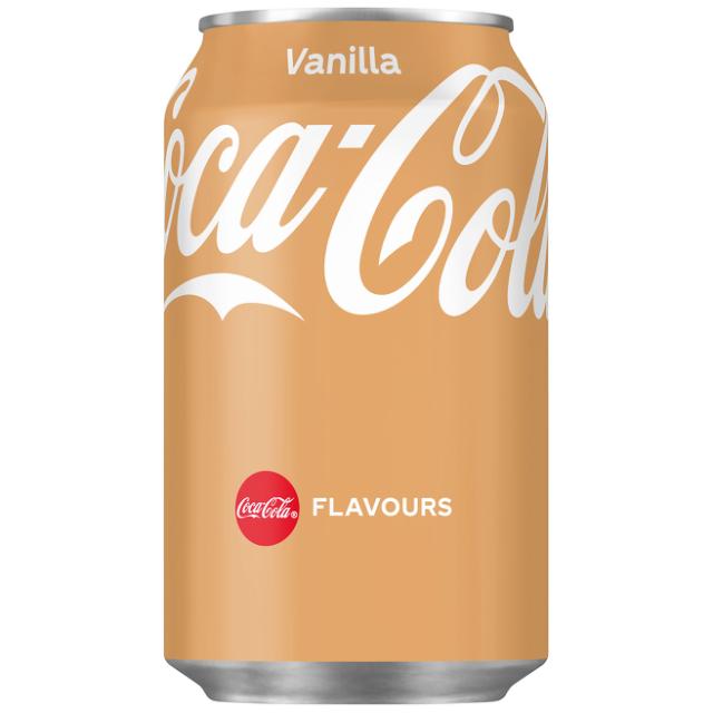 Coca Cola Vanilla 24x330ml Can CCEP