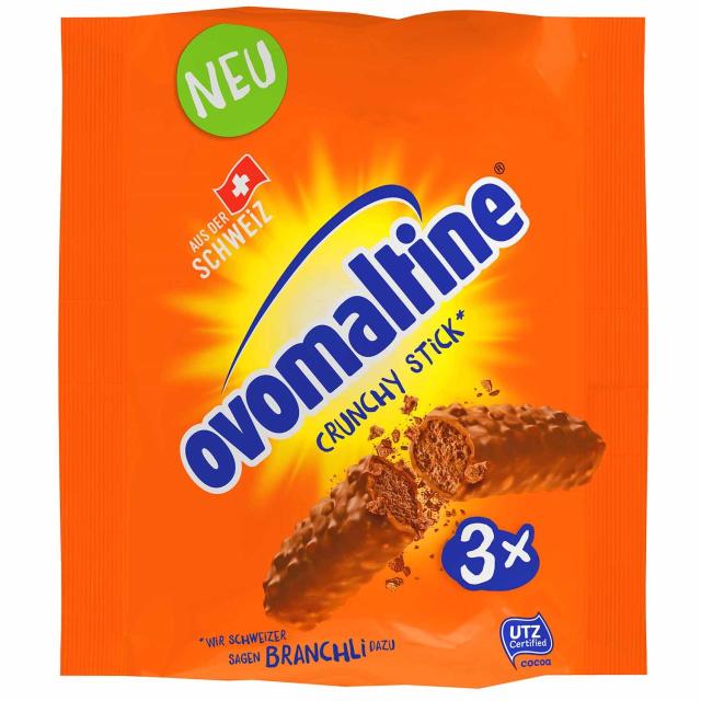 Ovomaltine Crunchy Sticks 3-pack 66g