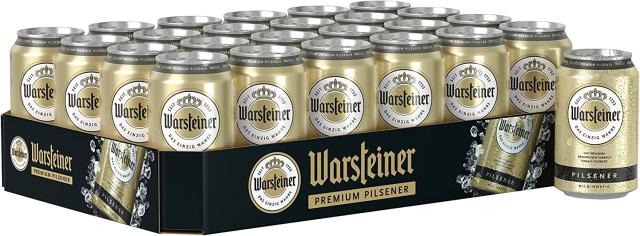 Warsteiner Premium Beer 4,8% - 24x330ml Can