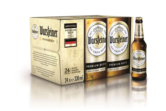 Warsteiner Premium Beer 4,8% - 24x330ml Bottle