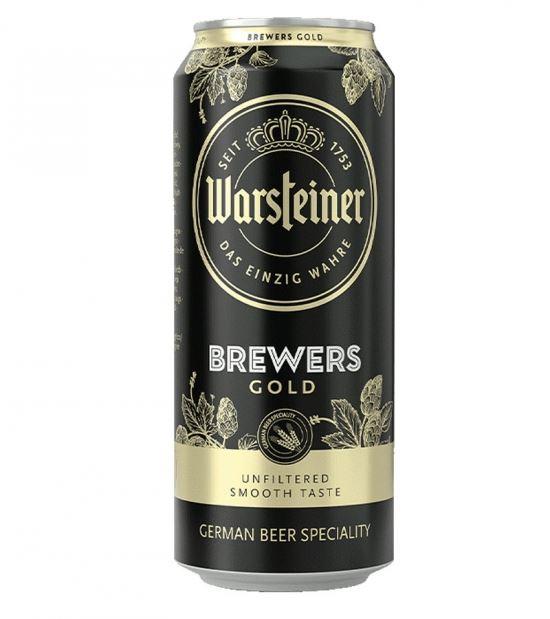 Warsteiner Brewers Gold 5,2% - 24x500ml Can
