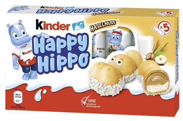 Kinder Happy Hippo Haselnuss T5 