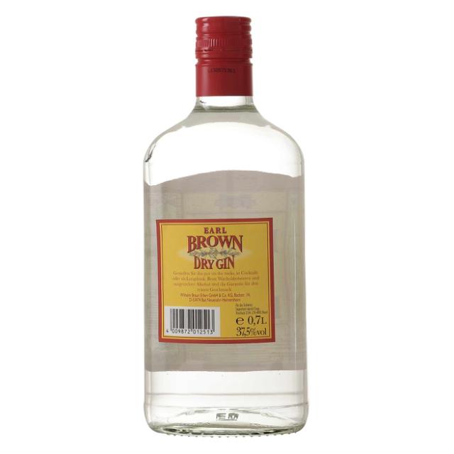 Earl Brown Dry Gin 37,5% - 0,7l