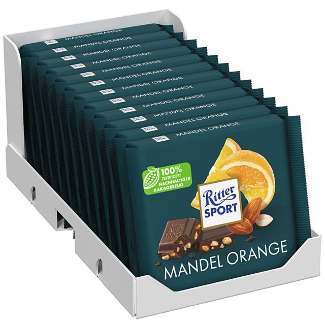Ritter Sport Mandel Orange 100g