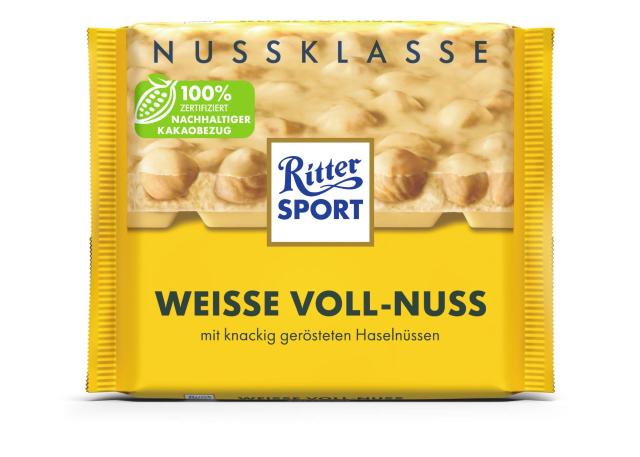Ritter Sport Weisse Voll-Nuss 100g