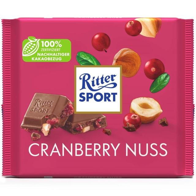 Ritter Sport Cranberry Nuss 250g