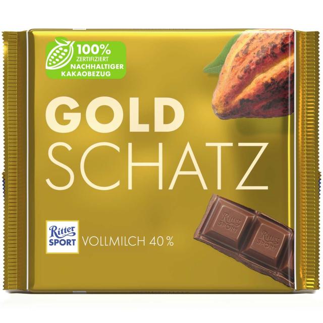 Ritter Sport Goldschatz 250g