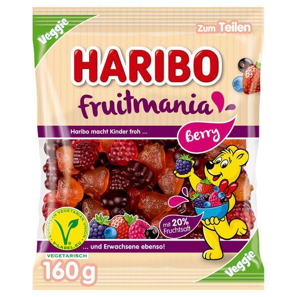 Haribo Fruitmania Berry 160g - Vegan