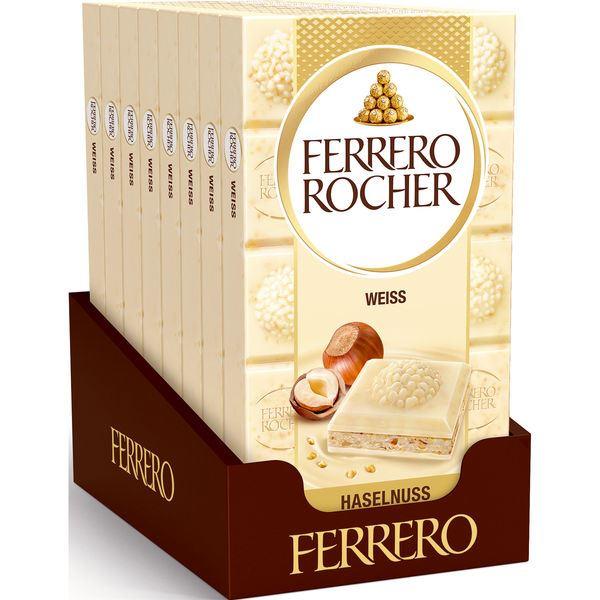 Ferrero Rocher Tafel Weiss 90g