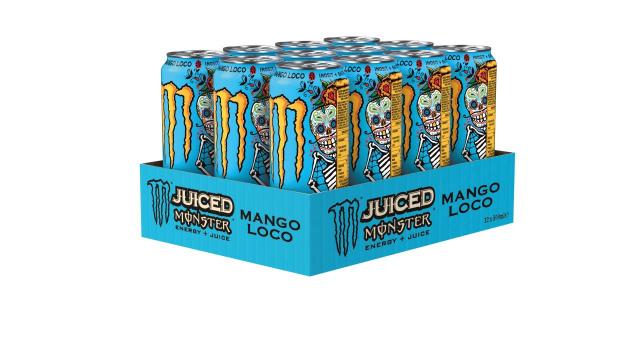 Monster Energy Mango Loco 12x500ml Can CCEP
