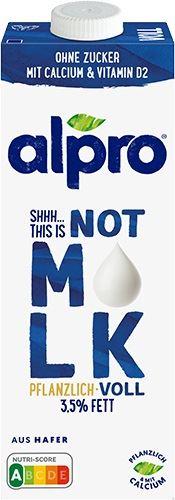 Alpro Not Milk Pflanzlich & Voll 3,5% - 1l