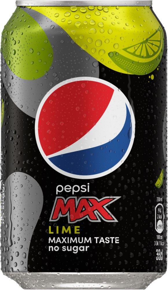 Pepsi Max Lime 24x330ml Can