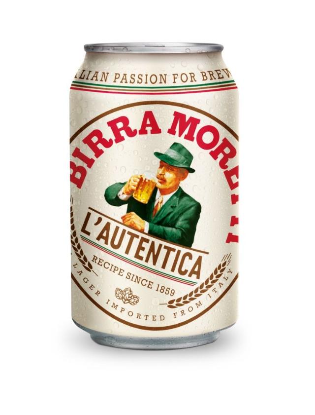 Birra Moretti 4,6% - 24x0,33l Can