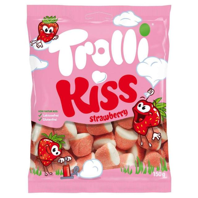 Trolli Kiss Strawberry 150g
