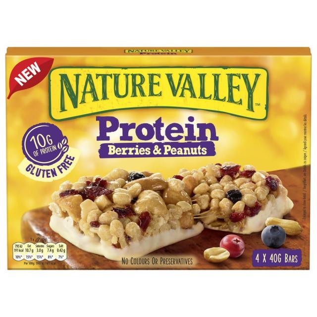 Nature Valley Protein Berries & Peanuts 4 pcs. 160g