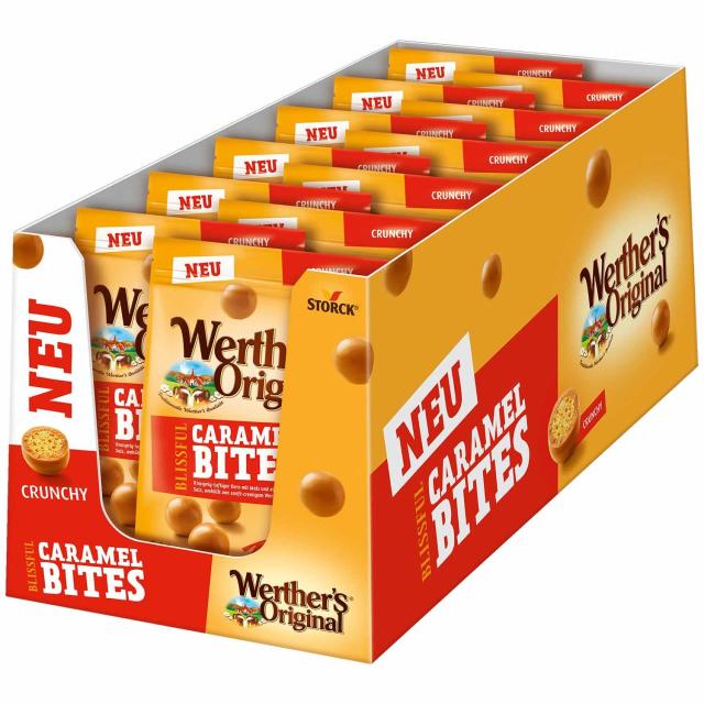 Werther's Original Caramel Bites Crunchy 140g