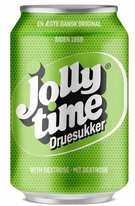 Jolly Time Druesukker 18x330ml Can