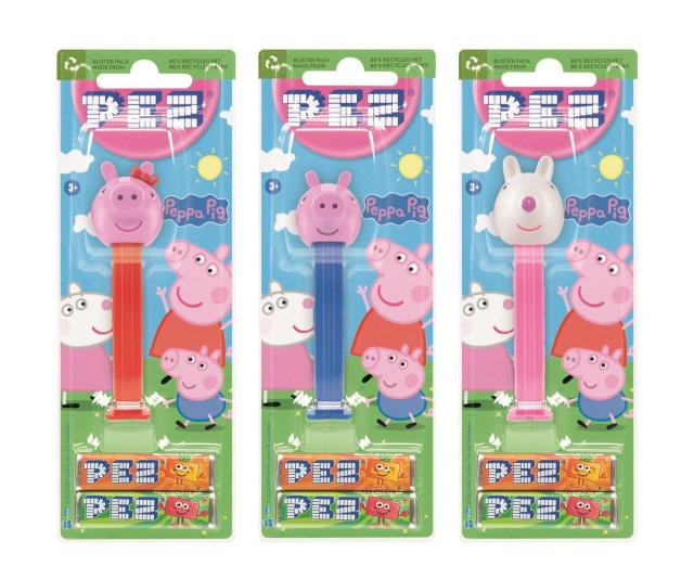 PEZ Peppa Pig + 2 Refills 17g