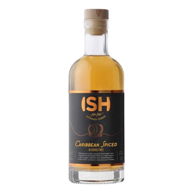 ISH Caribbean Spiced non-alcoholic Rum 0% - 0,5l Bottle