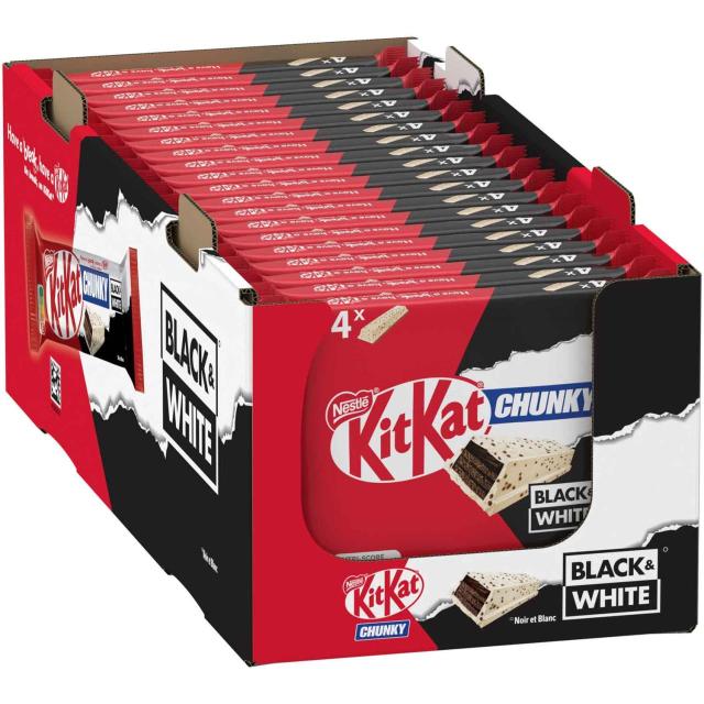 KitKat Chunky Black & White 4-pack 168g