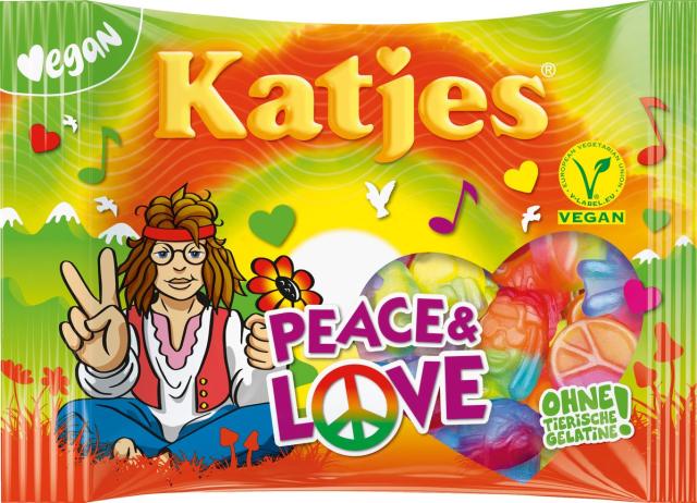Katjes Peace & Love 175g - Vegan