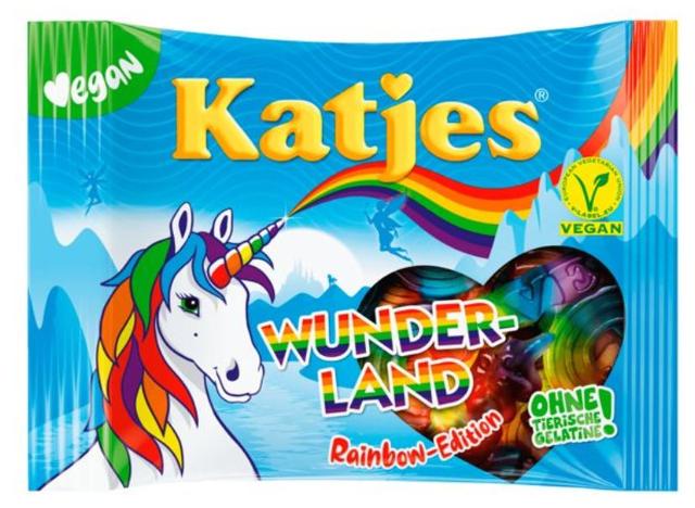 Katjes Wunderland Rainbow-Edition 175g - Vegan