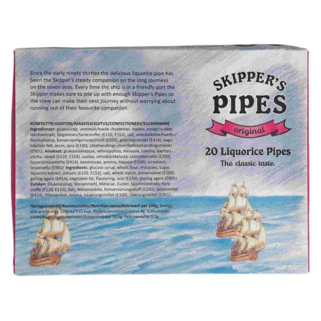 Malaco Skipper's Pipes 20 pcs. 340g