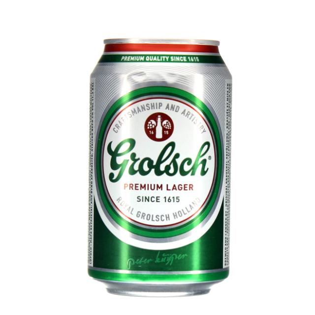 Grolsch Premium Lager 5% - 24x330ml Can