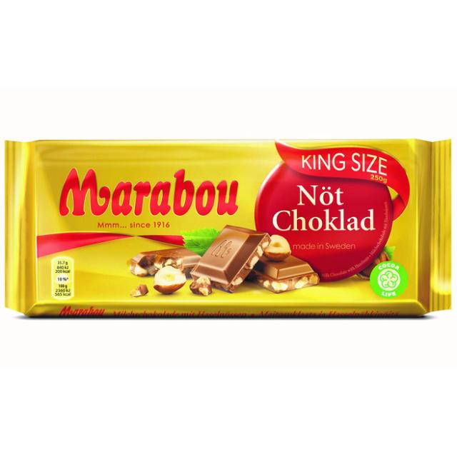 Marabou Nöt Choklad 250g