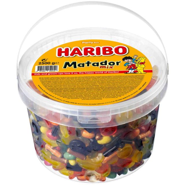 Haribo Matador Mix 2,5kg Disp.