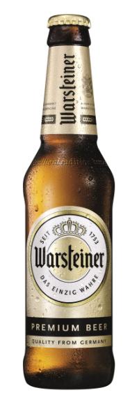 Warsteiner Premium Beer 4,8% - 24x330ml Bottle