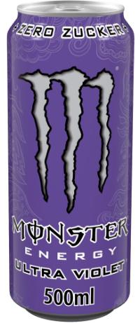 Monster Energy Ultra Violet 12x500ml Can CCEP