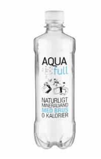Aqua Full Carbonated Water 18x500ml Bottle